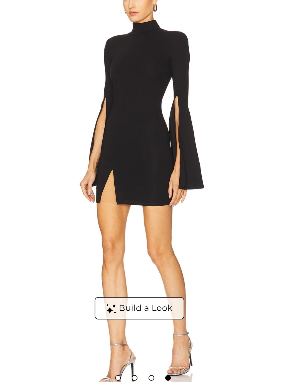 x REVOLVE Mr. Gibson Mini Dress in Black Size XS - Picture 7 of 7